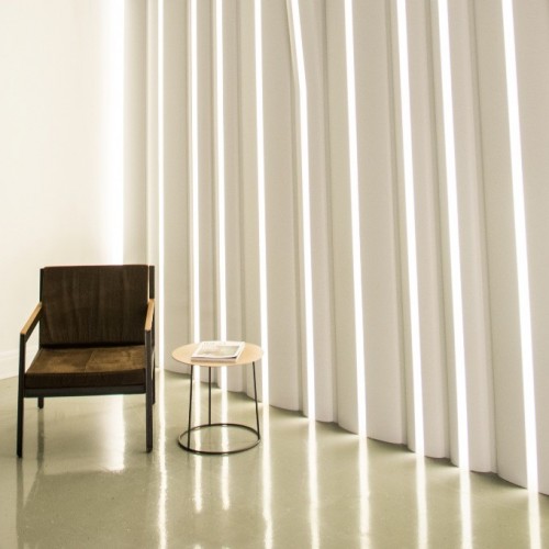 Потолочный плинтус под покраску Orac Decor Modern Antonio C374 с подсветкой 2000×50×180