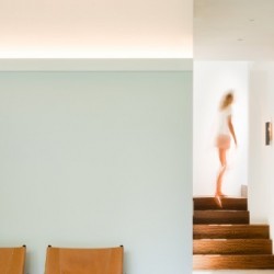 Потолочный плинтус под покраску Orac Decor Modern L3 C381 с подсветкой 2000×50×95