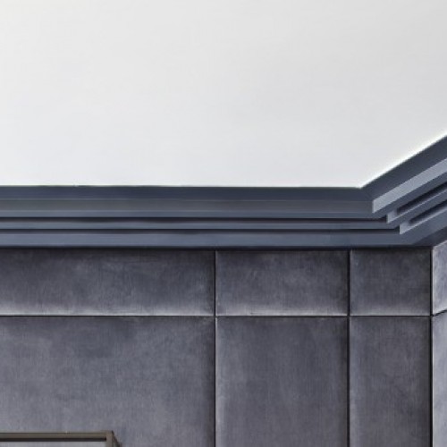 Потолочный плинтус под покраску Orac Decor Modern L3 C382 с подсветкой 2000×50×140