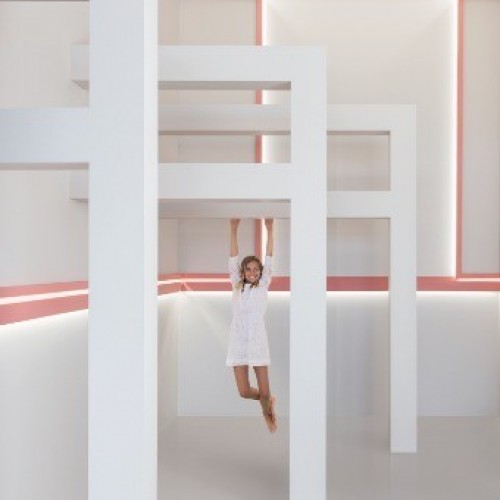 Потолочный плинтус под покраску Orac Decor Modern L3 C383 с подсветкой 2000×50×140
