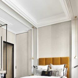 Потолочный плинтус под покраску Orac Decor Select C390 с подсветкой 2000×100×60