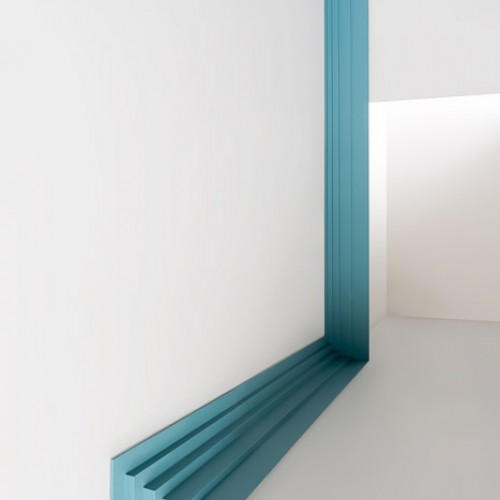 Потолочный плинтус под покраску Orac Decor Modern Steps C393 2000×210×150