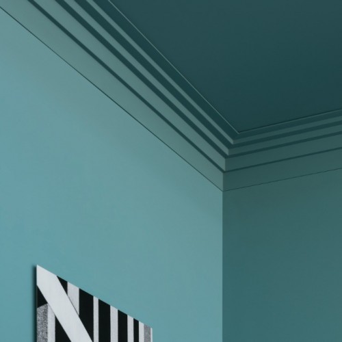 Потолочный плинтус под покраску Orac Decor Modern Steps C393 2000×210×150