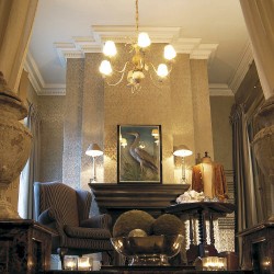 Потолочный плинтус под покраску Orac Decor Orac Luxxus C422 2000×194×164