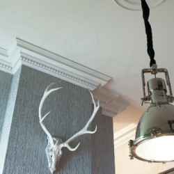 Потолочный плинтус под покраску Orac Decor Orac Luxxus C422 2000×194×164