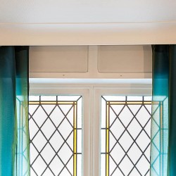 Потолочный плинтус под покраску Orac Decor C991 с подсветкой 2000×110×140