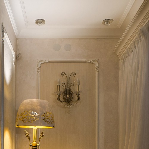 Потолочный плинтус под покраску Orac Decor Axxent CX100 2000×71×69