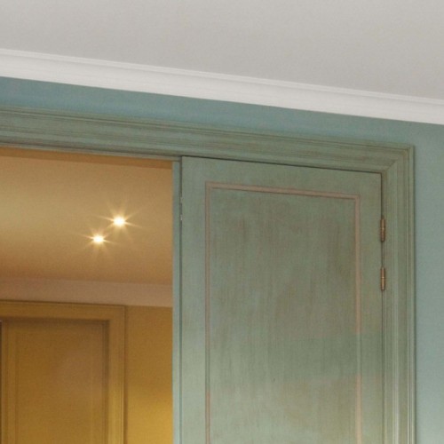 Потолочный плинтус под покраску Orac Decor Axxent CX100 2000×71×69