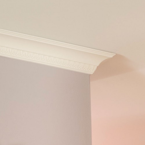Потолочный плинтус под покраску Orac Decor Axxent CX101 2000×71×69