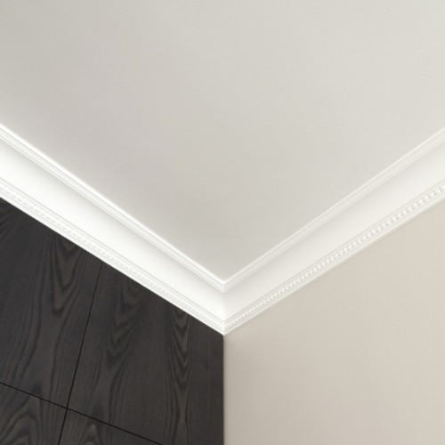 Потолочный плинтус под покраску Orac Decor Axxent CX107 2000×117×118