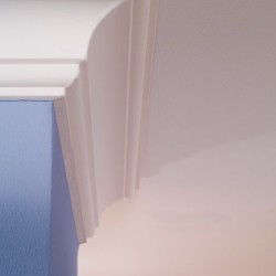 Потолочный плинтус под покраску Orac Decor Select CX123 2000×80×80