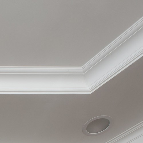Потолочный плинтус под покраску Orac Decor Axxent CX127 2000×94×94