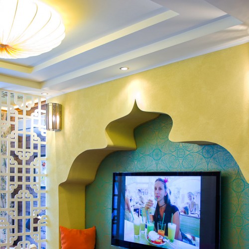 Потолочный плинтус под покраску Orac Decor Axxent CX133 2000×20×20