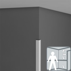 Потолочный плинтус под покраску Orac Decor Orac Axxent CX134 2000×30×30