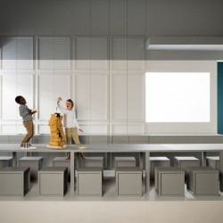 Потолочный плинтус под покраску Orac Decor Select CX176 2000×40×80