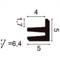 Потолочный плинтус под покраску Orac Decor Modern L3 C380 с подсветкой 2000×50×50