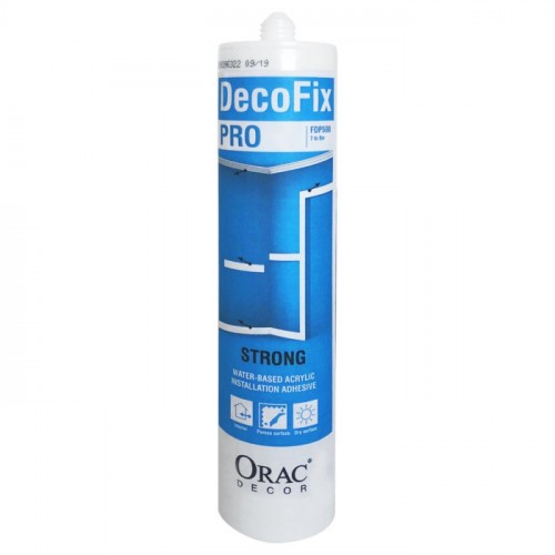 Клей монтажный Orac DecoFix Pro FDP500 акриловый на водной основе 310 мл Клей монтажный Orac DecoFix Pro FDP500 акриловый на водной основе 310 мл