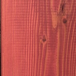 Масло Rubio Monocoat Hybrid Wood Protector Pop Color DragoFruit, магазинный образец выкраса на лиственнице
