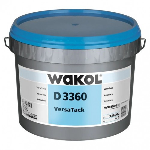 Клей для винилового пола WAKOL D 3360 VersaTack 6 кг Клей для винилового пола WAKOL D 3360 VersaTack 6 кг