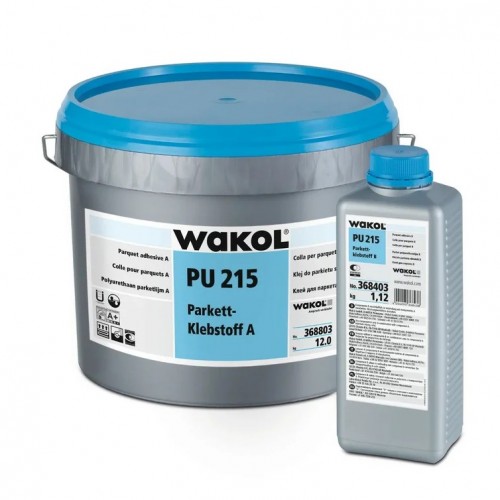 Клей для паркета WAKOL PU 215 полиуретановый 2К 8.75 кг