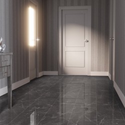 Ламинат Falquon Blue Line Stone 2.0 Botticino Classico Dark D2909 глянец 810×400×8