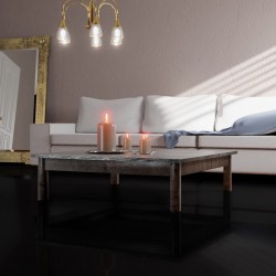 Ламинат Falquon Quadro Schwarz U190 глянец 610×610×8