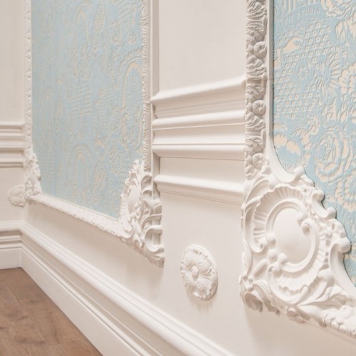 Гибкий молдинг под покраску Orac Decor Luxxus P3020F 2000×61×32