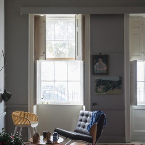 Краска Farrow & Ball цвет Shadow White 282 Modern Emulsion 5 л Краска Farrow & Ball цвет Shadow White 282 Modern Emulsion 5 л