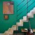 Краска Farrow & Ball Colour by Nature цвет Verdigris Green W50 фото в интерьере