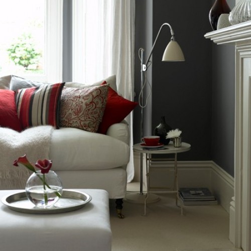 Краска Little Greene цвет Dark Lead Colour 118 Intelligent Satin 1 л