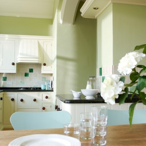 Краска Little Greene цвет Kitchen Green 85 Absolute Matt 0,25 л
