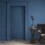 Краска Paint and Paper Library цвет Blue Blood 668 Architect`s Satinwood 0,75 л фото в интерьере