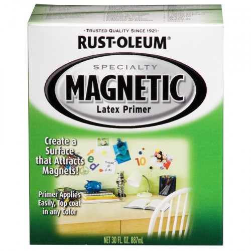 Грунт Rust-Oleum Magnetic Latex Primer для создания магнитирующей поверхности 247596