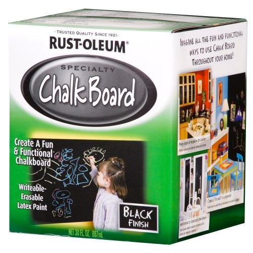Краска с эффектом школьной доски Rust-Oleum Chalk Board Черная 206540