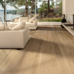 Паркетная доска Kahrs Новая классика Дуб Белый Nouveau White 151L8AEK1DKW240 Lively 2420×187×15