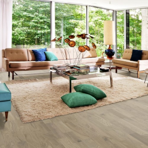 Паркетная доска Kahrs Люмен Дуб Туман Dim 152N7BEKD4KW240 Lively 2423×200×15
