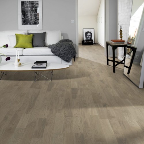 Паркетная доска Kahrs Люмен Дуб Туман Dim 152N7BEKD4KW240 Lively 2423×200×15