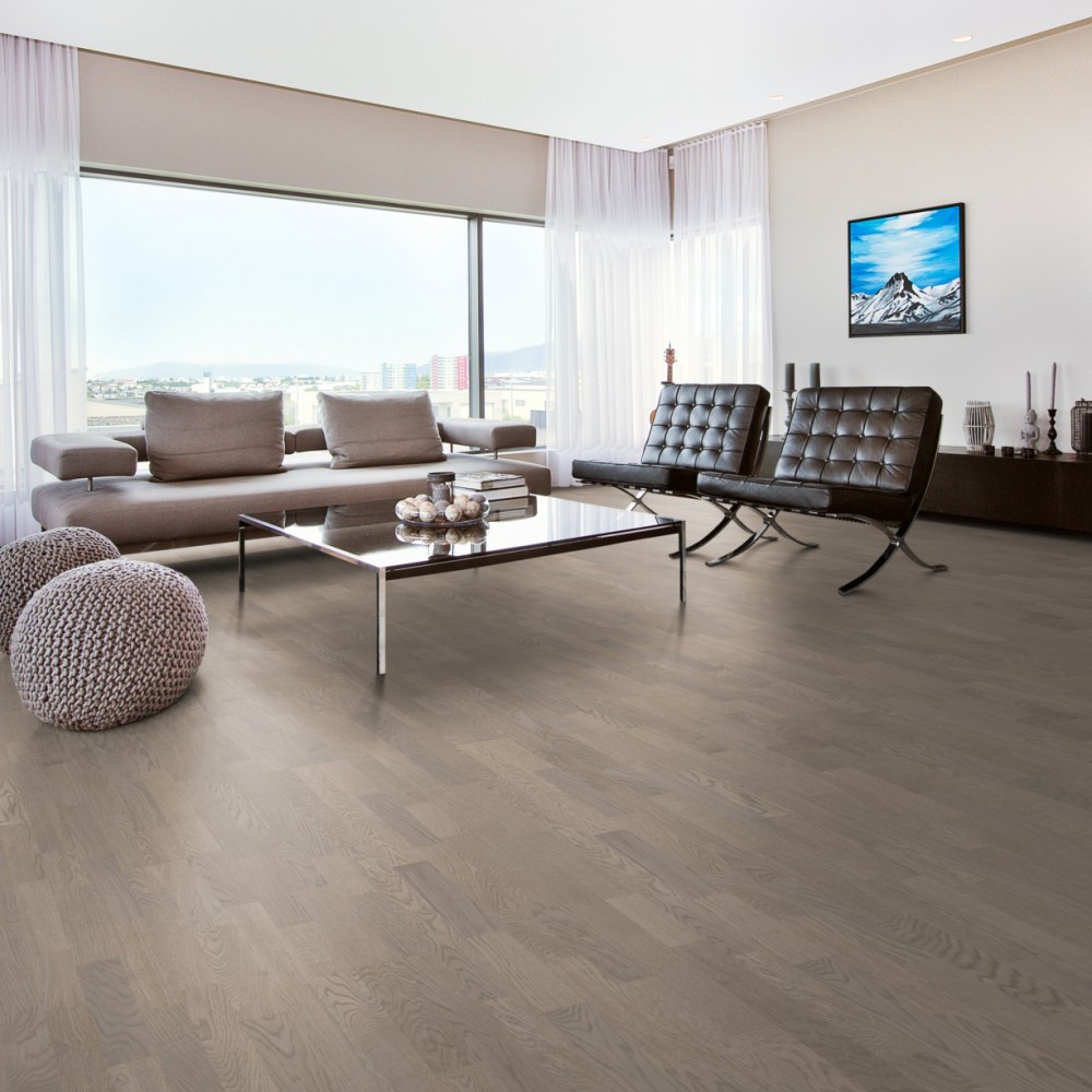 Дубовый паркет цвет орех