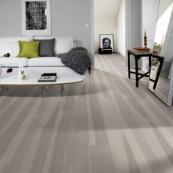 Паркетная доска Kahrs Люкс Ясень Стрим Stream 151N8AAKH4KW240 Lively 2420×187×15