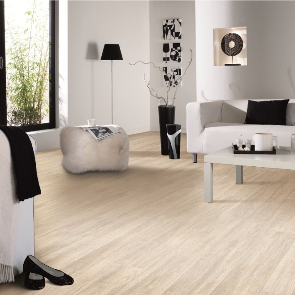 Белый линолеум в интерьере