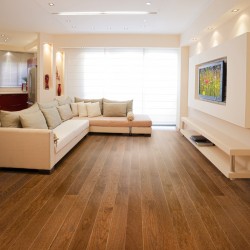 Паркетная доска Tarkett Rumba Дуб лава браш Oak Lava BR 550048037 1200×120×14