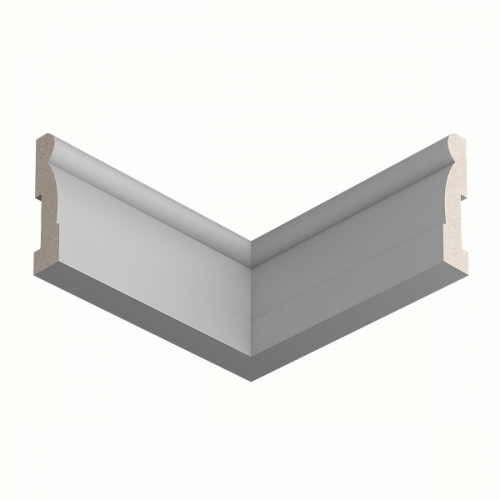 Плинтус под покраску Ultrawood Base 020 2440×60×15 Плинтус под покраску Ultrawood Base 020 2440×60×15