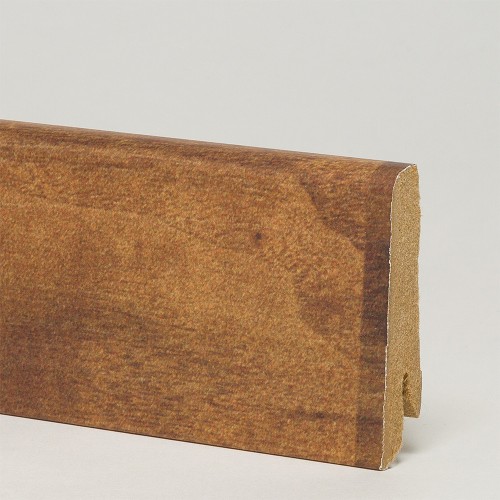 Плинтус МДФ ламинированный CorkStyle American Walnut 2500×58×17
