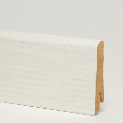 Ламинированный плинтус CorkStyle Oak Polar White 58х17