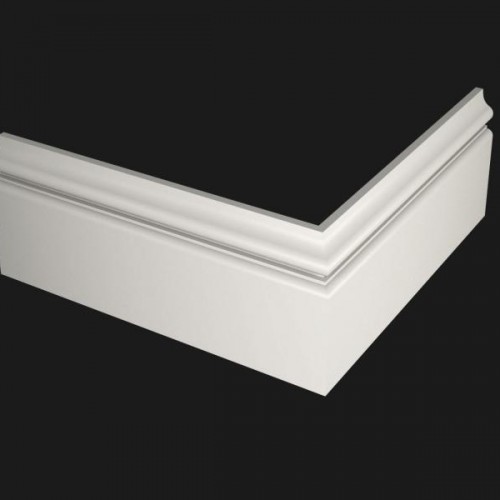 Плинтус МДФ под покраску Evrowood PN 100 2000×100×16 Плинтус МДФ под покраску Evrowood PN 100 2000×100×16