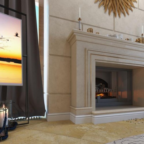 Плинтус МДФ под покраску Evrowood PN 100 2000×100×16 Плинтус МДФ под покраску Evrowood PN 100 2000×100×16