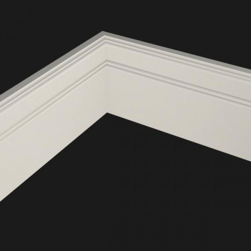 Плинтус МДФ под покраску Evrowood PN 120 2000×110×16 Плинтус МДФ под покраску Evrowood PN 120 2000×110×16