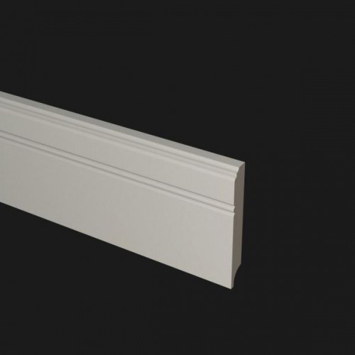 Плинтус МДФ под покраску Evrowood PN 120 2000×110×16 Плинтус МДФ под покраску Evrowood PN 120 2000×110×16