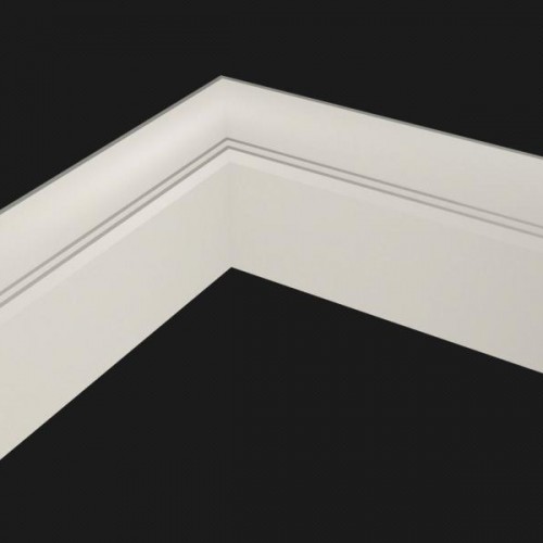 Плинтус МДФ под покраску Evrowood PN 130 2000×120×16 Плинтус МДФ под покраску Evrowood PN 130 2000×120×16