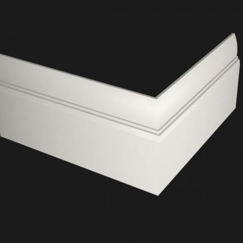 Плинтус МДФ под покраску Evrowood PN 130 2000×120×16 Плинтус МДФ под покраску Evrowood PN 130 2000×120×16